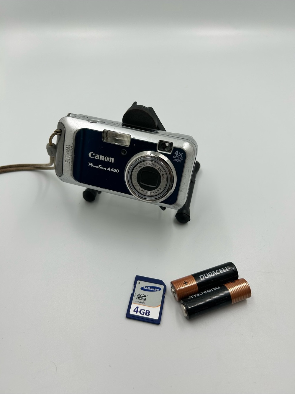Canon PowerShot A460 Silver & Blue Digital Camera